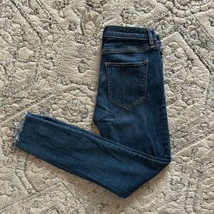 Abercrombie & Fitch mid rise super skinny ankle jeans